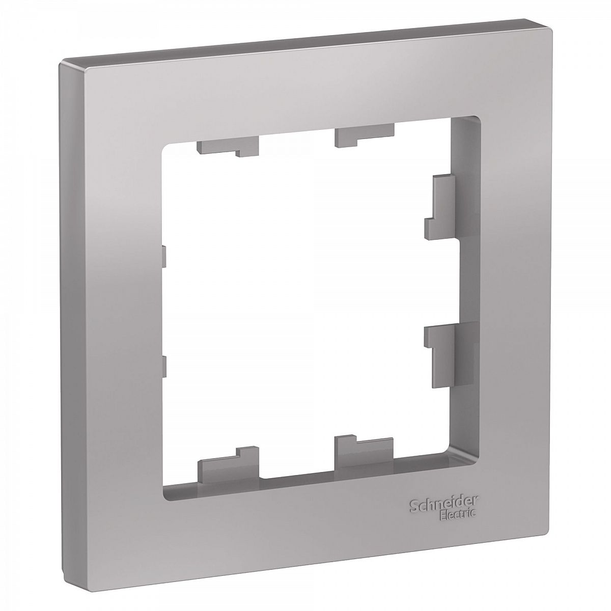 LivingLight Кнопка Axial с автоматическими клеммами 2 модуля алюминий